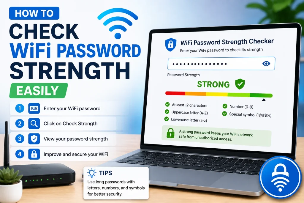 How To Check WiFi Password Strength Easily