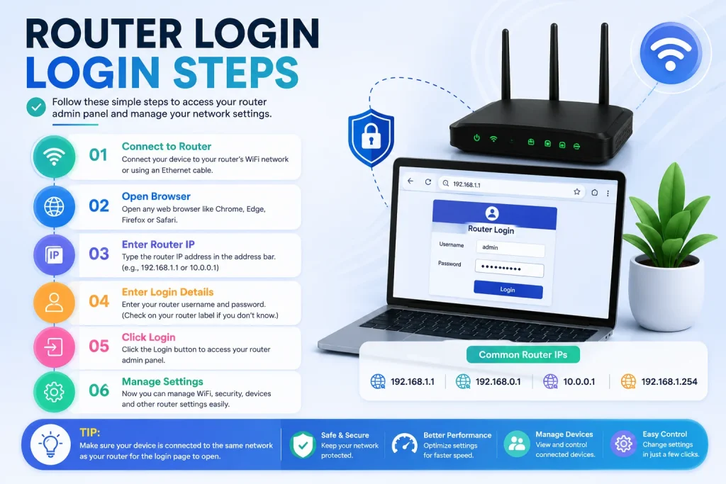 Login Steps